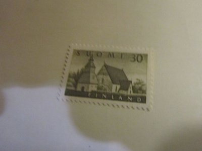 1956 yleismerkki lammi kirkko , postituore