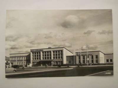 VANHA Postikortti Pori 1950-l Alkup.Mallikappale