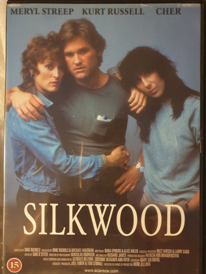 Silkwood DVD (Meryl Streep, Kurt Russell, Cher)