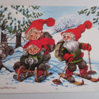 KULKENUT 1986 MARJA-LIISA PITKÄRANTA JOULUTONTUT - pikkukuva 1