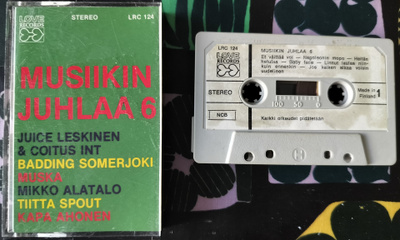 MUSIIKIN JUHLAA 6-Kasetti, LRC 124, LOVE RECORDS