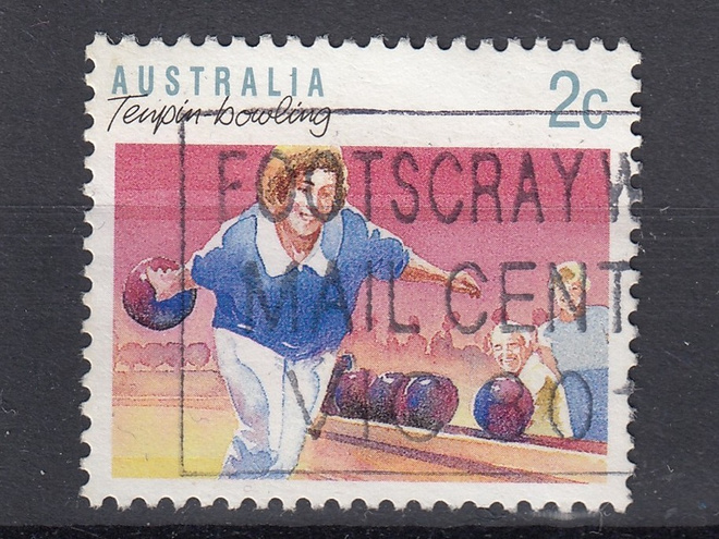 Australia 1989 MI 1140F Tenpin Bowling