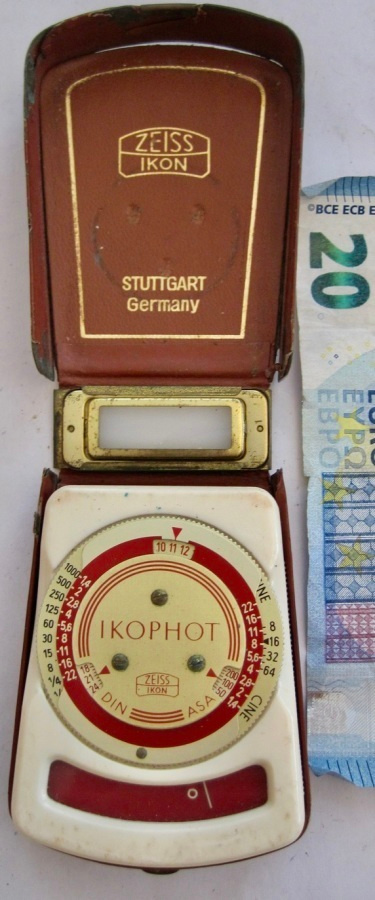 VANHA Valotusmittari Ikophot Zeiss Ikon Stuttgart KOMEA