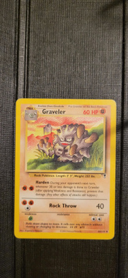 Graveler #44 Legendary Collection Uncommon Pokemon CCG card