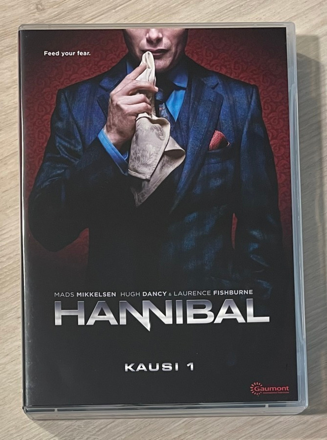 Hannibal: Kausi 1 (4DVD) Mads Mikkelsen & Hugh Dancy