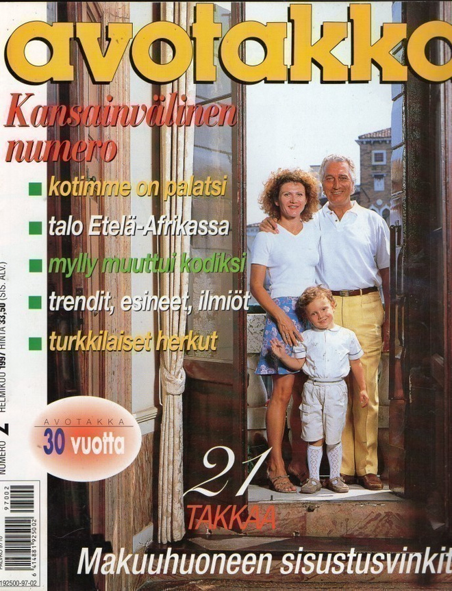 Avotakka n:o 2 1997  21 takkaa.  Näitä Suomi vie ja tuo.