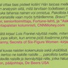 Lois B. Frankel: Luotu johtamaan - pikkukuva 4