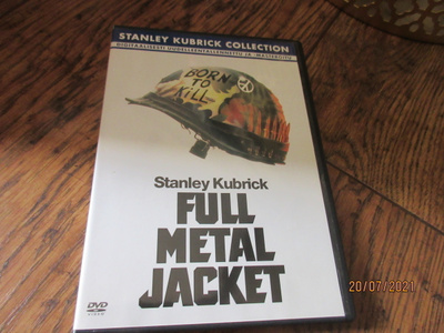 Stanley Kubrick: Full Metall Jacket dvd. 1987