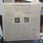 WARNE MARSH GROUP - HOW DEEP, HOW HIGH LP US-82 PRESS M-/EX+ - pikkukuva 2