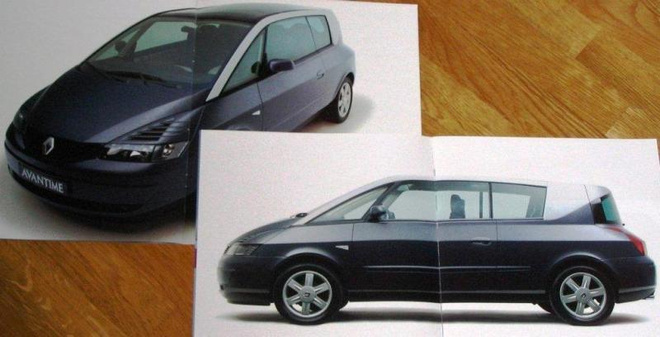 2001 Renault Avantime esite - KUIN UUSI - 20 sivua