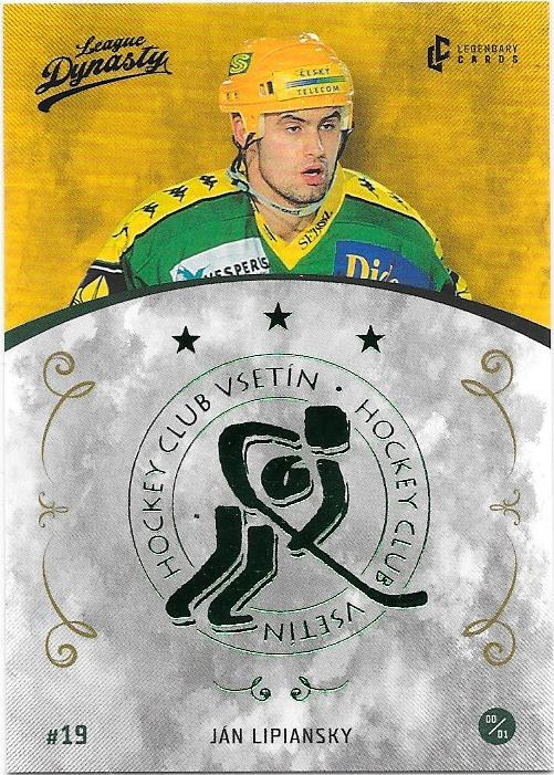 2021 Legenda Dynasty #149 Jan Lipiansky Vsetin  ex Ässät