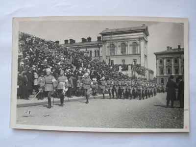 VANHA Valokuva Helsinki Paraati 16.5.1920