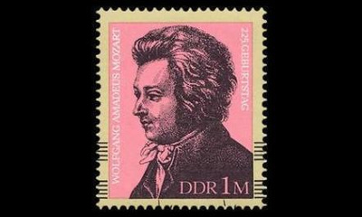 DDR 2572 ** Wolfgang Amadeus Mozart (1981)