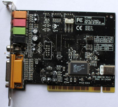5.1-äänikortti PCI-väylään