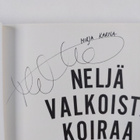 Mirja Karna : Neljä valkoista koiraa Santiagon tiellä (si... - pikkukuva 3