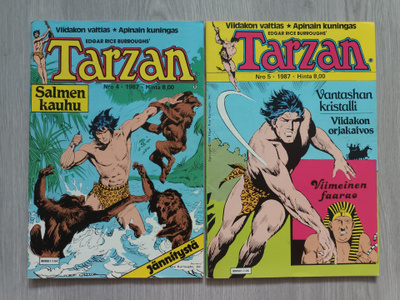 Tarzan sarjakuvat 1987