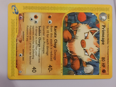 Primeape Aquapolis · 029/147 · Rare