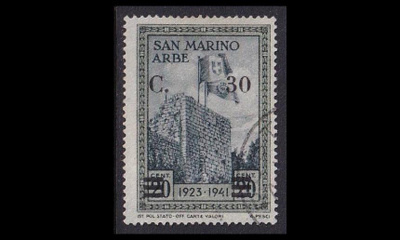 San Marino 257 o Gajarda torni 30C/20C (1942)