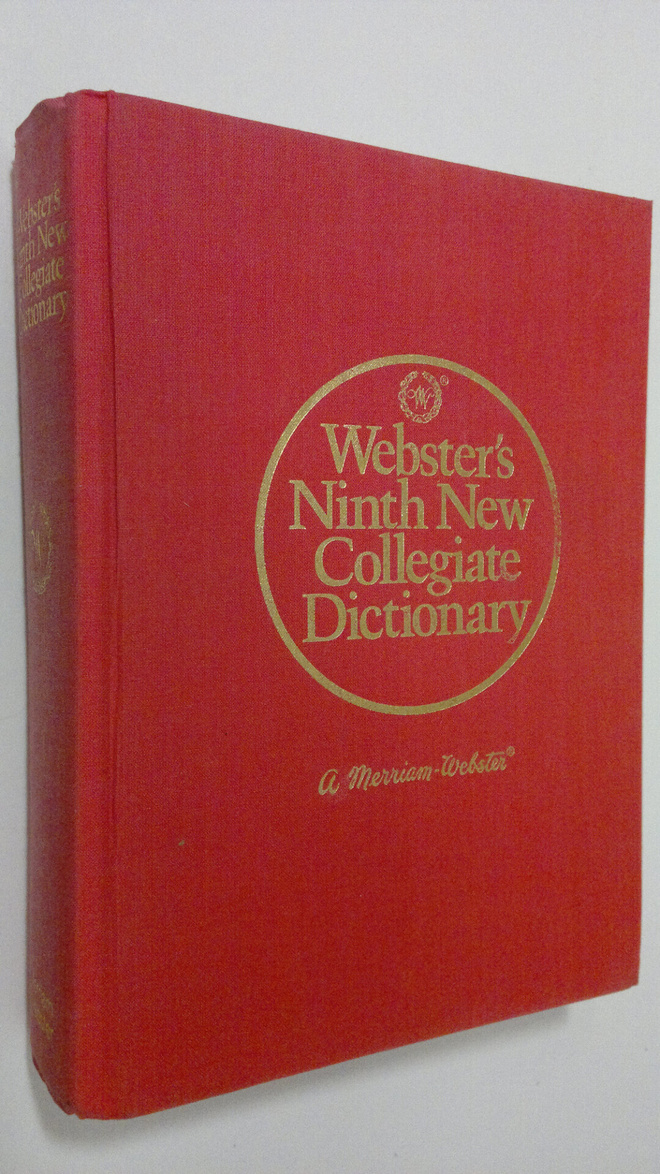 Webster's Ninth New Collegiate Dictionary