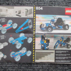 LEGO 854 Technic Go-Kart (1978) vintage retro - harvinainen - pikkukuva 4