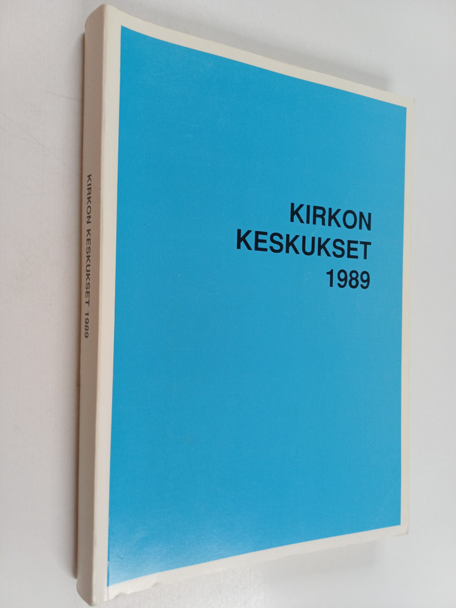 Kirkon keskusten toimintakertomukset vuodelta 1989 - Kirk...