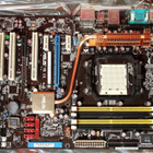 AM2+ emolevy Asus M2N-E Rev:1.0, Asuksen tehdaskunnostama - pikkukuva 2