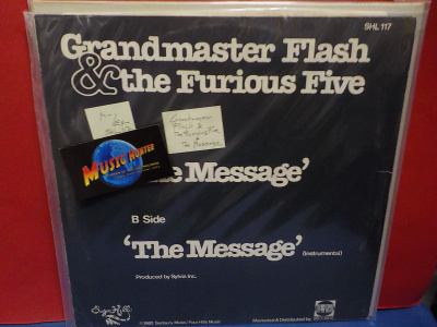 GRANDMASTER FLASH & THE FURIOUS FIVE - THE MESSAGE M-/EX- LP
