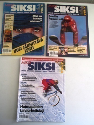 Miksi siksi -lehtiä. 1€ kpl