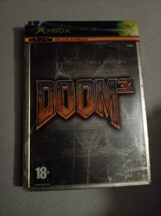 Doom 3 xbox, collectors edition