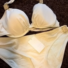 Vaaleat Bikinit / Push up -bikiniliivit  ja Bikinihousut - pikkukuva 1