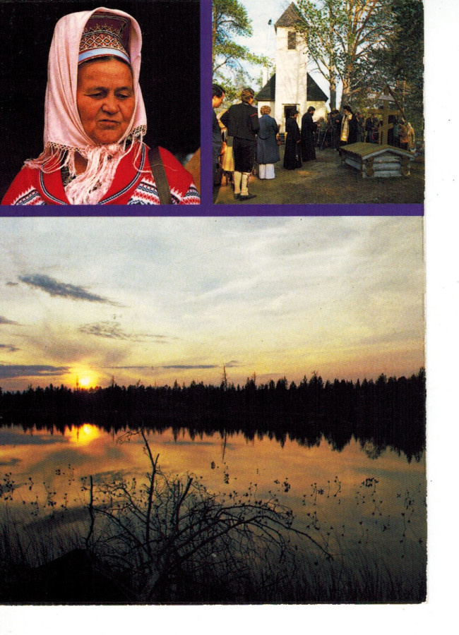 Postikortti Lappi/Sevettijärvi