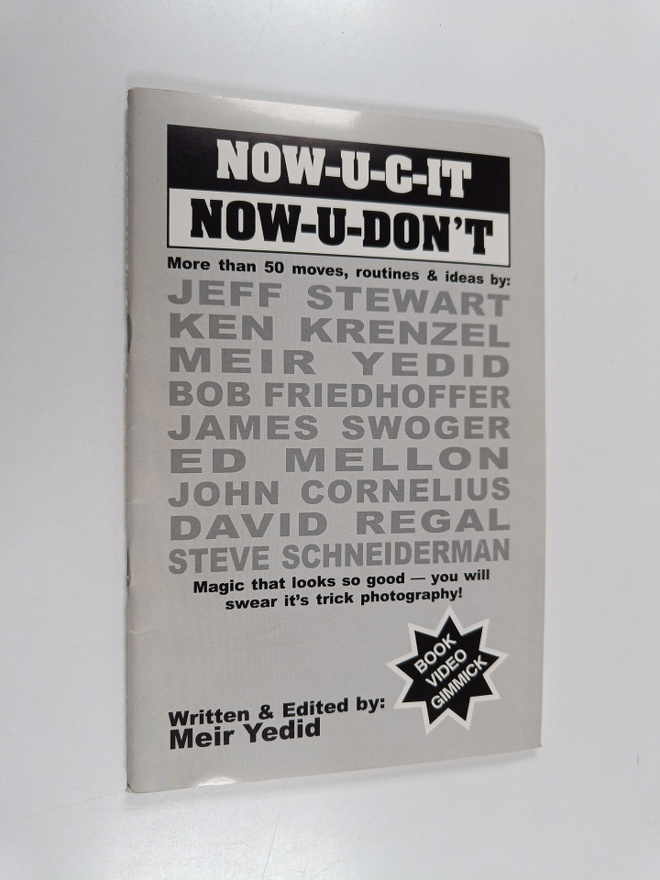 Meir Yedid : Now-u-c-it, Now-u-don't