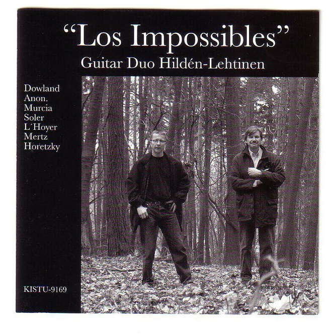 cd, Hildén & Lehtinen - Guitar duo: "Los Impossibles" [multi