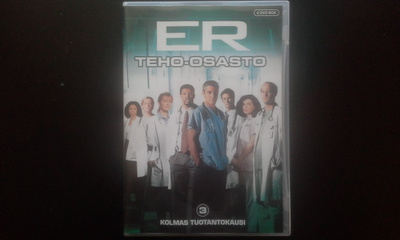 DVD: Teho-Osasto / ER, 3 Kausi. 6xDVD (1996-97)