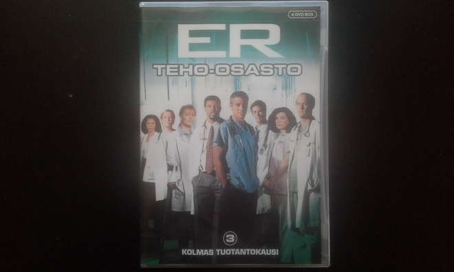 DVD: Teho-Osasto / ER, 3 Kausi. 6xDVD (1996-97)