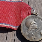 Vedunin taistelusta mitali 1916,  WW1. Halkaisija - 30 mm. - pikkukuva 3
