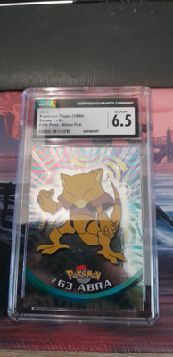 Abra pokemon topps 6,5 cgc