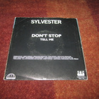 SYLVESTER - DON'T STOP - 7" SINGLE - pikkukuva 2