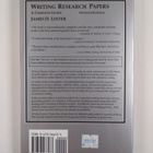 James D. Lester : Writing research papers : a complete guide - pikkukuva 2