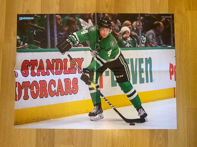 Miro Heiskanen Dallas Stars juliste