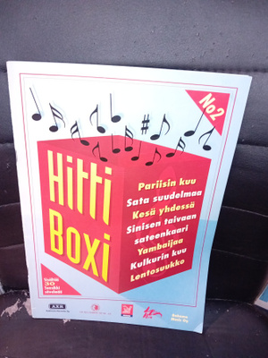 Nuottikirja HITTIBOXI 2 ( SIS POSTIKULU )