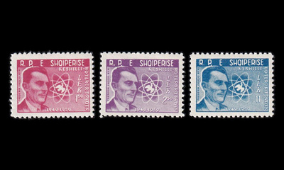 Albania 575-7 ** Maailmanrauhaliike 10v (1959)
