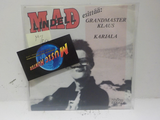 MAD LINDELL - GRANDMASTER KLAUS M-/EX+ 7"