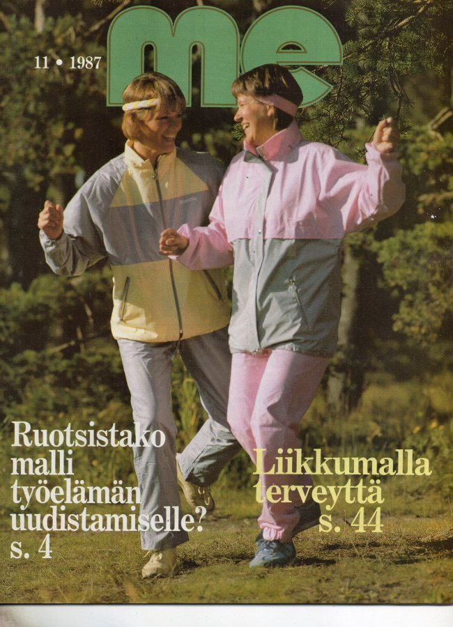 ME n:o 11 1987 Tarja Halonen. Aarne Heikkilä. Tekstiilitaide