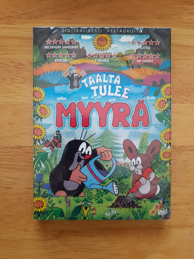 Täältä tulee Myyrä UUSI DVD
