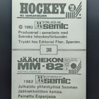 1982 Semic Hockey #38 Arto Javanainen - pikkukuva 2