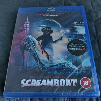 Screamboat Blu-ray **muoveissa**