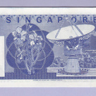 Singapore 1 Dollar v.1987 UNC P-18a - pikkukuva 2