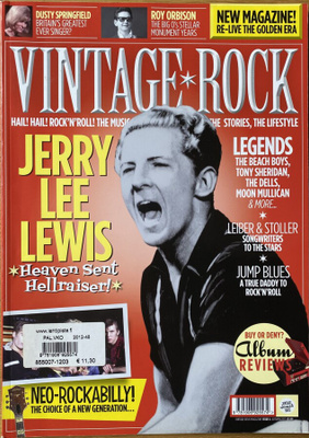 Vintage Rock -lehti nro 4/2012 - Jerry Lee Lewis ym.