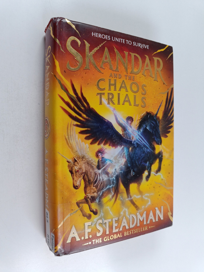 A. F. Steadman : Skandar and the chaos trials